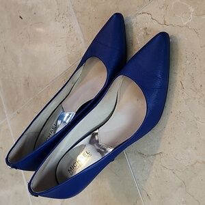 Electric Blue Women's MK Heels
